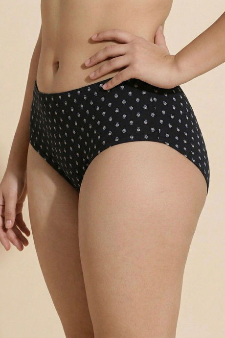 Zivame Medium Rise Full Coverage Hipster Panty (Pack of 3) -  Multicolor — image 7